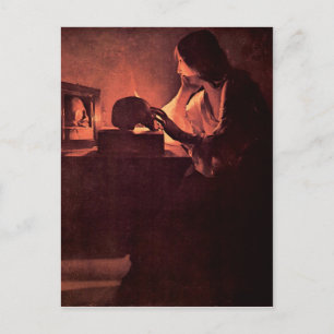 Carte Postale Mary Magdalene par Georges de La Tour