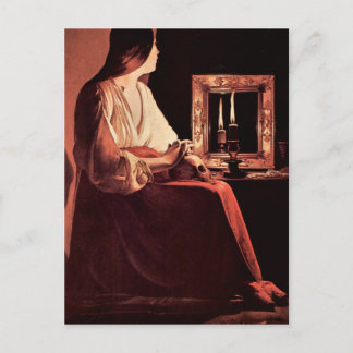 Carte Postale Mary Magdalene par Georges de La Tour