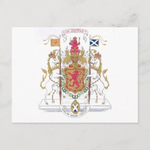 CARTE POSTALE MARY QUEEN DE SCOTS COUR DES ARMES