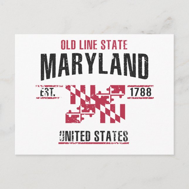 Carte Postale Maryland (Devant)