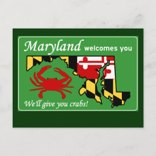 Carte Postale Maryland