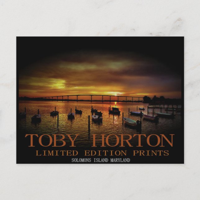 Carte Postale Maryland de Solomons (Devant)