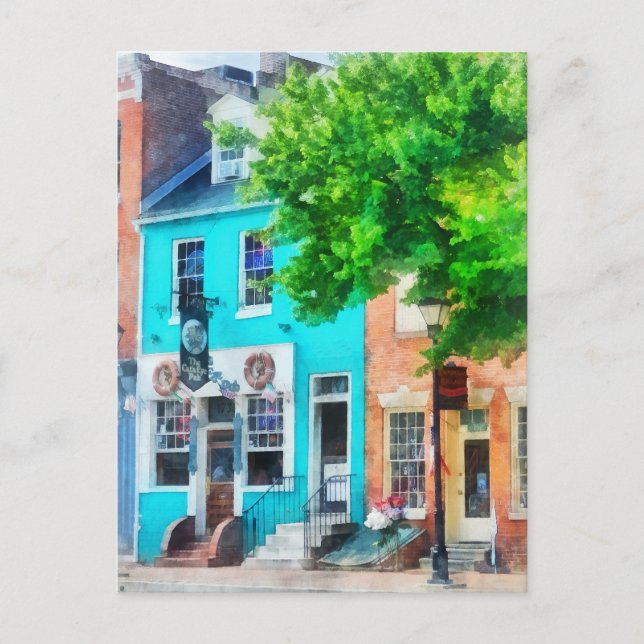 Carte Postale Maryland - Quartier Pub Fells Point MD (Devant)