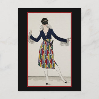 Carte Postale Mascarade