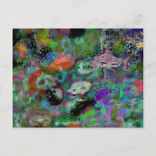 Carte Postale mascarade de sirène