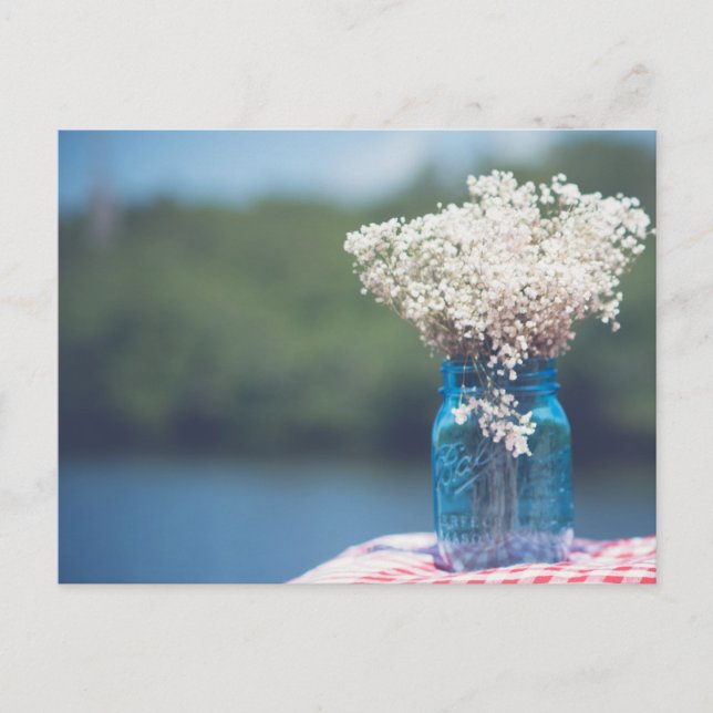 Carte postale Mason Jar (Devant)