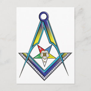 Carte Postale Mason OES