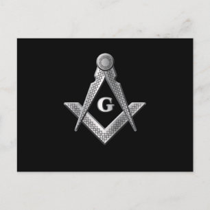 Carte Postale Masonic Pyramid Conspiracy