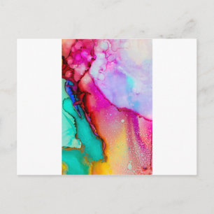 Carte Postale Masquage de couleur