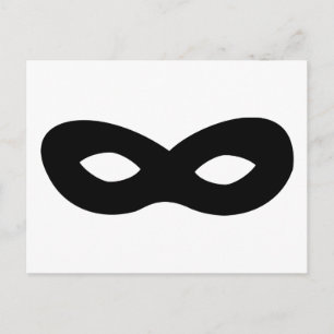 Carte Postale Masque