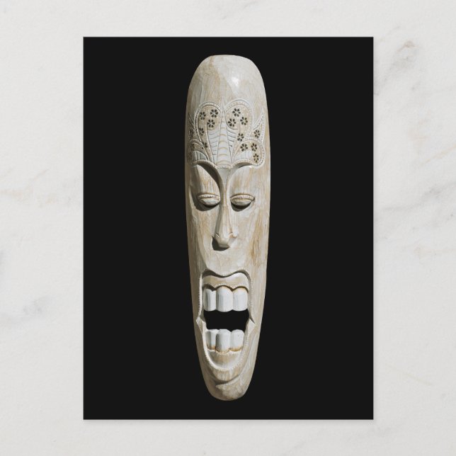 Carte Postale Masque africain (Devant)
