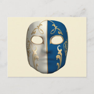 Carte Postale Masque de Carnaval