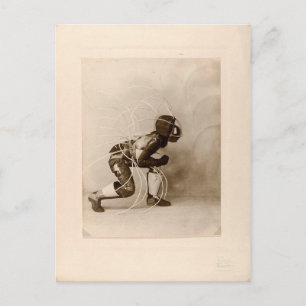 Carte Postale Masque de danse "Toboggan Frau" de Lavinia Schulz