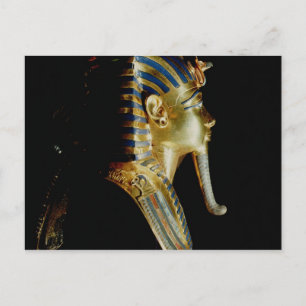 Carte Postale Masque d'or de Toutankhamon