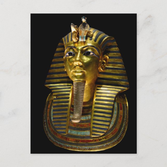 Carte Postale Masque funéraire Tuthankamen (Devant)
