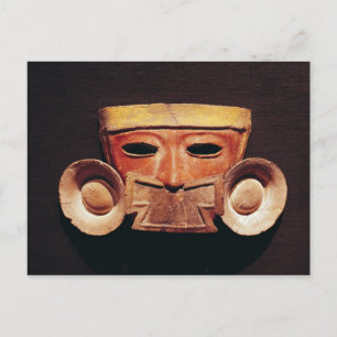 Carte Postale Masque humain, de Teotihuacan