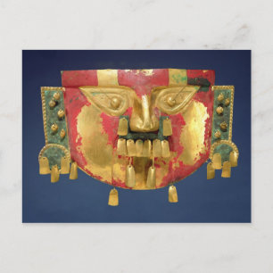 Carte Postale Masque Inca
