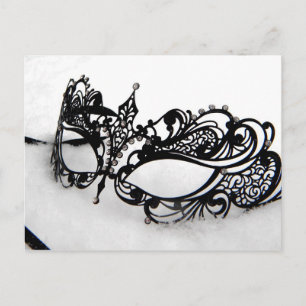 Carte Postale Masque Queens