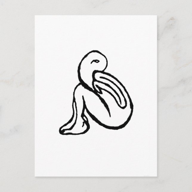 Carte postale "Masquer" JTG Art (Devant)