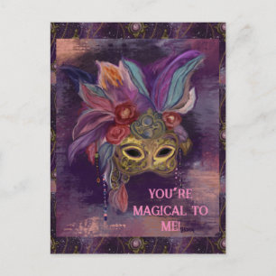 CARTE POSTALE MASQUERADE VENISE  ART     