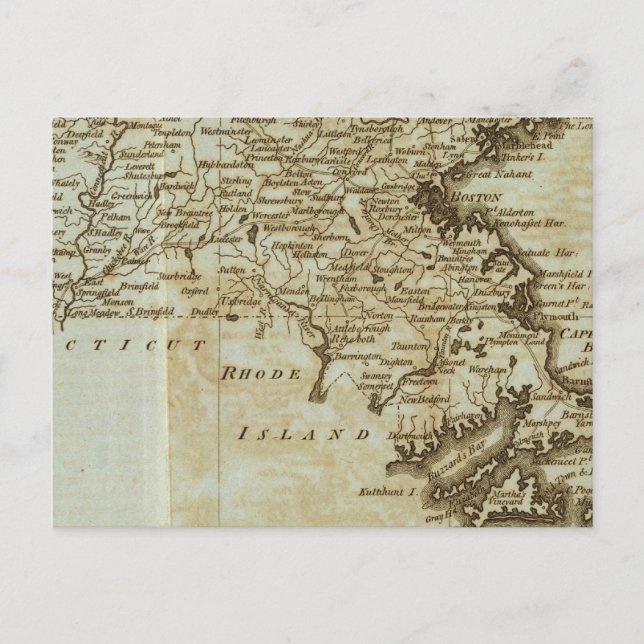 Carte Postale Massachusetts (Devant)