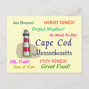 Carte Postale Massachusetts de Cape Cod