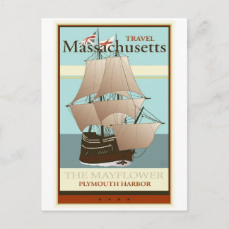 Carte Postale Massachusetts de Voyage