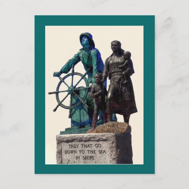 Carte Postale Massachusetts, Gloucester - (Devant)