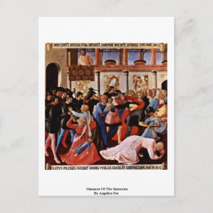 Carte Postale Massacre des Innocents par Angelico Fra