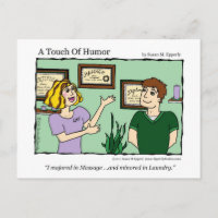 Massage "Une touche d'Humour" / Lave-linge Comic M