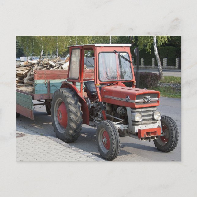 Carte Postale Massey Ferguson 135 (Devant)