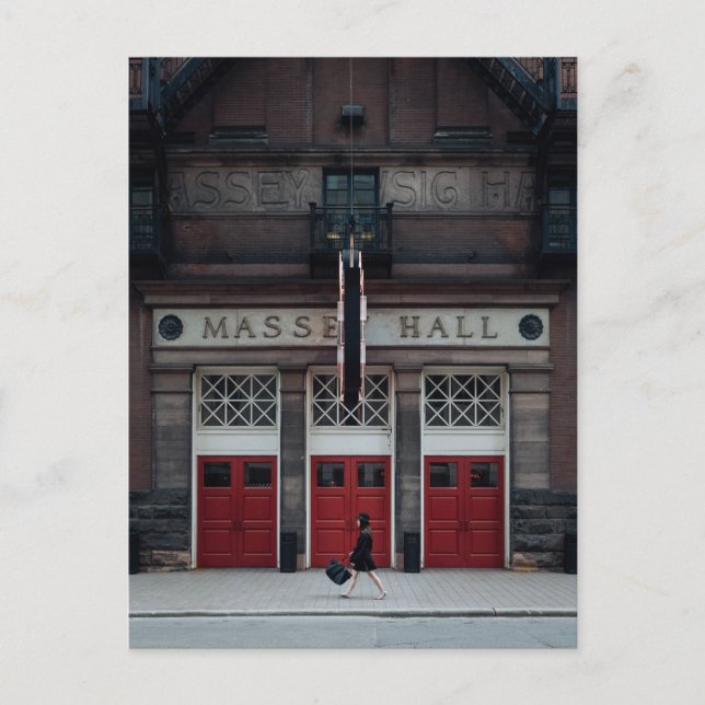 Carte Postale Massey Hall (Devant)