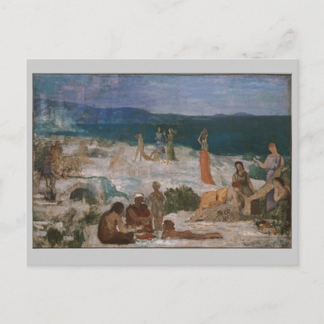 Carte Postale Massilia, colonie grecque de Puvis de Chavannes (Devant)