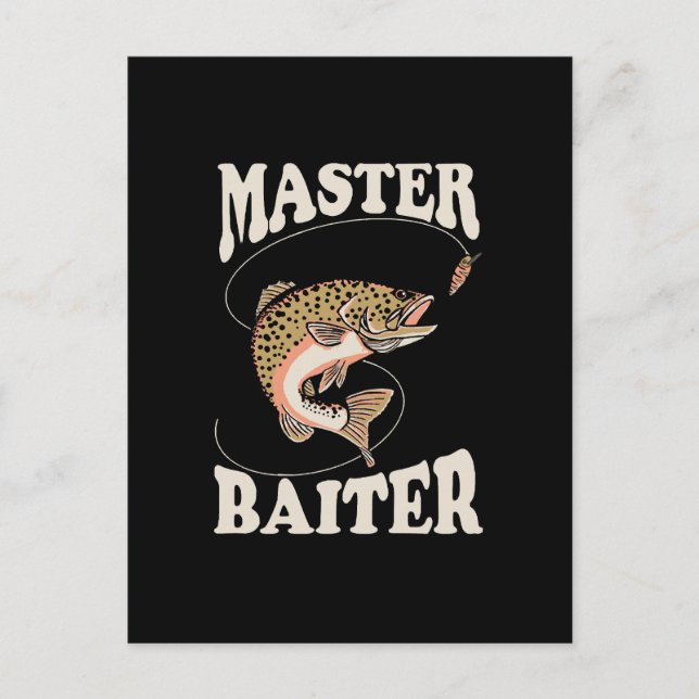 Carte Postale Master Baiter Fishing (Devant)