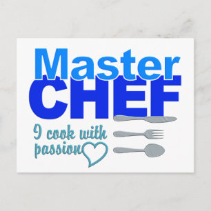 Carte postale Master Chef