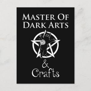 Carte Postale Master of Dark Arts & Crafts