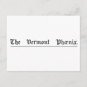 Carte postale Masthead Phoenix Vermont