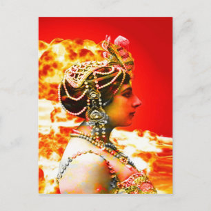 Carte Postale Mata Hari