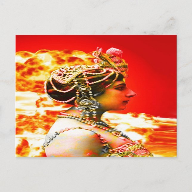Carte Postale Mata Hari (Devant)