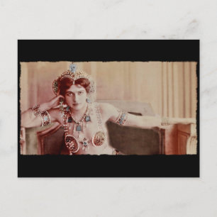 Carte Postale Mata Hari Harem Costume