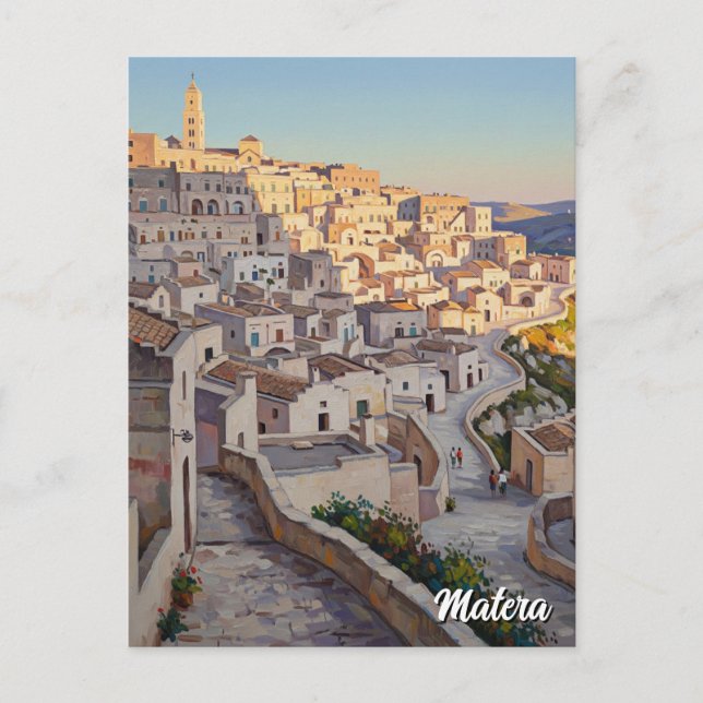 Carte Postale Matera Italie Travel (Devant)