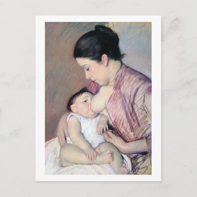 Carte Postale Maternité, Mary Cassatt (Devant)