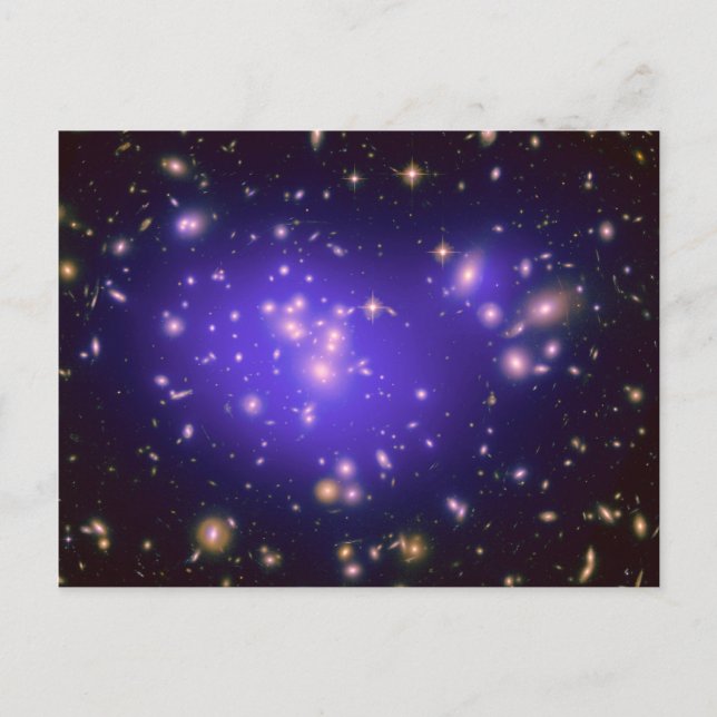Carte Postale Matière noire en Galaxy Cluster Abell 1689 (Hubble (Devant)