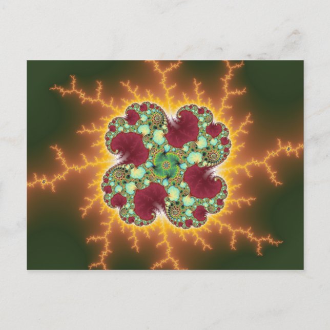 Carte Postale Matilda 17 - Art Fractal (Devant)