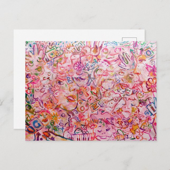 Carte Postale Matin (Devant / Derrière)