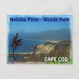 Carte Postale Matin brumeux à Nobska Point - Cape Cod MA