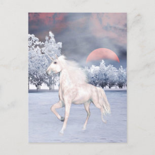 Carte Postale Matin de licorne magique