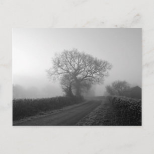 Carte Postale Matin d'hiver : Cheshire, Angleterre