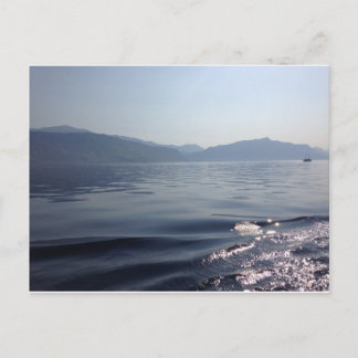 Carte Postale Matin en mer