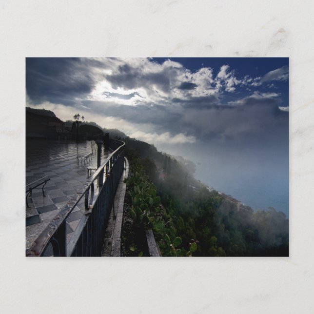 Carte Postale Matin en Sicile (Devant)